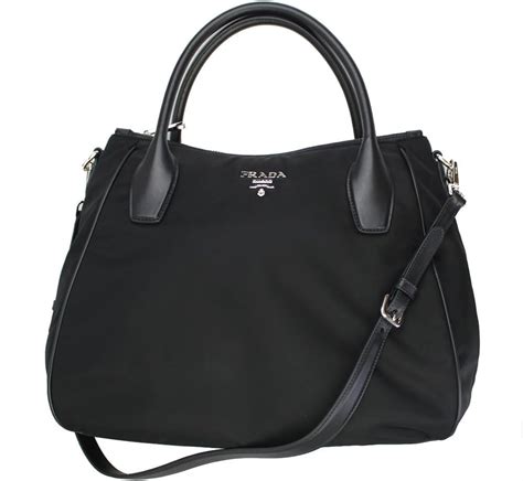 prada br4992|Prada Black Nylon Hand Bag With Shoulder Strap Br4992 Nero.